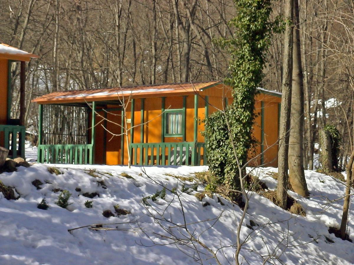 Camping Le P'Tit Bonheur Escaro Exterior photo